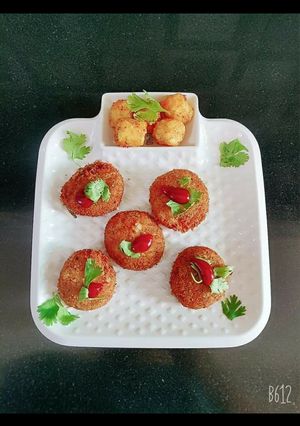 A picture of Dahi Kebab.