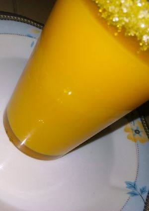 A picture of Turmeric & Ginger drink(fat bunner).