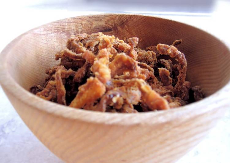 Steps to Prepare Ultimate Crispy tobacco onions