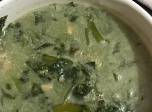 Foto resep Bobor Kangkung Santan