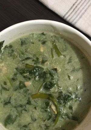 Foto resep Bobor Kangkung Santan