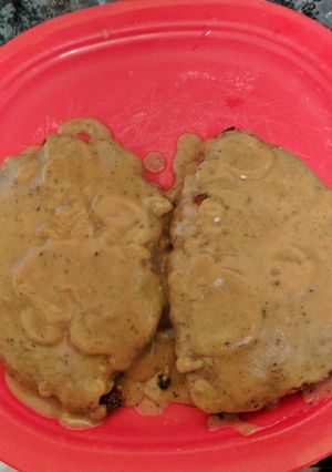 A picture of Russian or Italian ground chicken cutlets.
