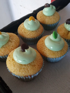 Una foto de Muffins de naranja