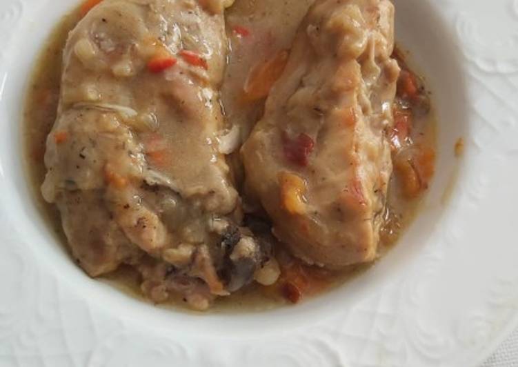 Muslos de Pollo a la cerveza a mi manera