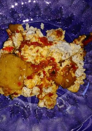 Foto resep Tahu penyet sambel bawang