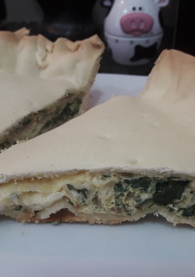Una foto de Tarta de acelga 🌿