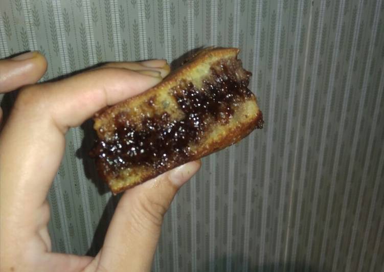 Martabak teflon cokelat