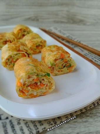 Langkah Gampang Menyiapkan Resep Telur gulung Korea / Gyeranmari yang Bikin Ngiler Anti Ribet, Lezat Sekali