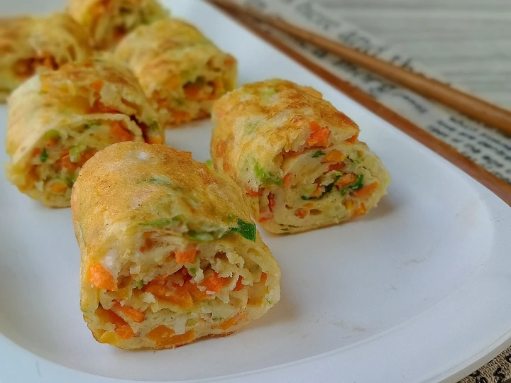 Langkah Gampang Menyiapkan Resep Telur gulung Korea / Gyeranmari yang Bikin Ngiler Anti Ribet, Lezat Sekali