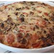 Fritatta de berenjenas y calabacín