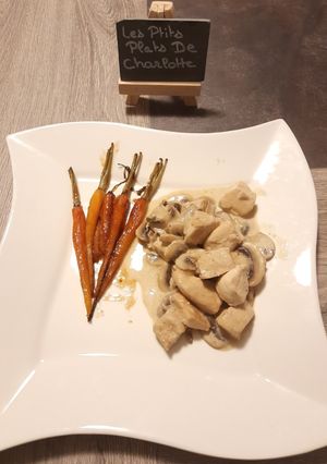 Une photo de Carottes glacées