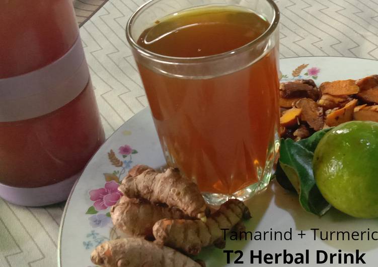 Resep T2 Herbal Drink Kunyit Asam Yang Renyah