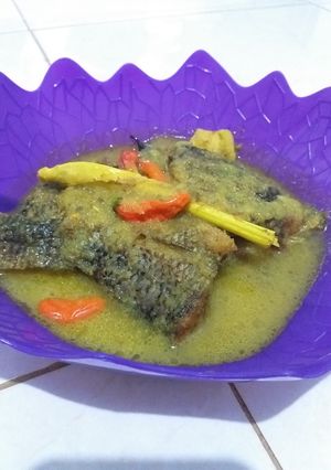 Foto resep Ikan masak kuning
