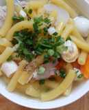 Nui nấu thịt bằm