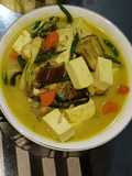 Gulai Lemak Hijau Ikan + Sayur Campur