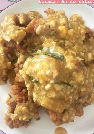 Foto resep Salted Egg Yolk Chicken