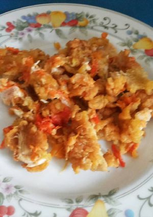 Foto resep Ayam geprek pedas