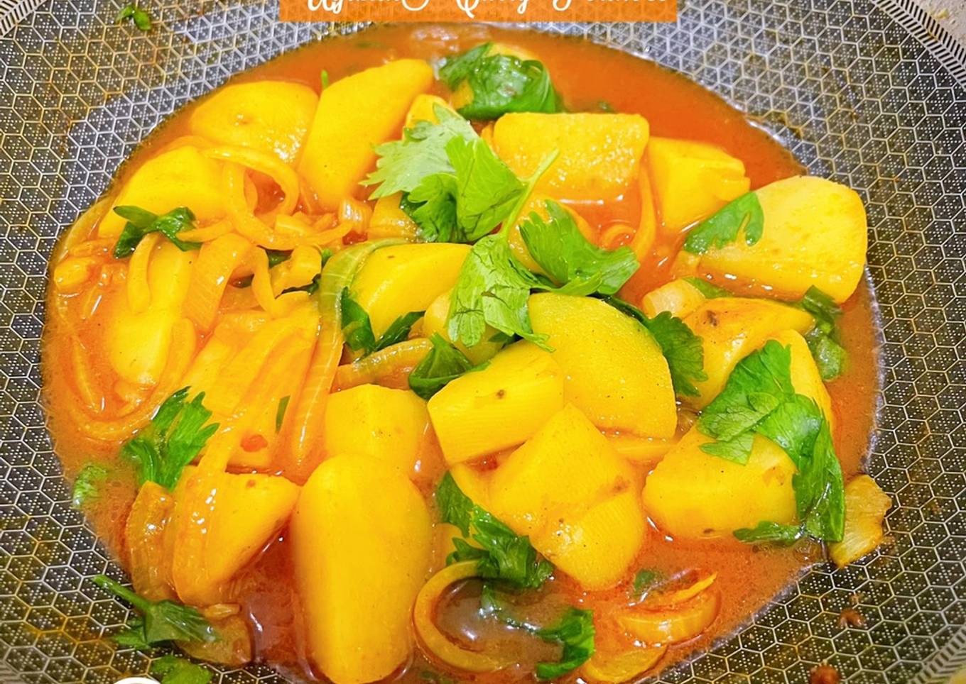👩‍🍳 Uganda Curry Potatoes🇺🇬