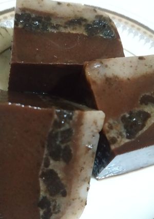 Foto resep Puding oreo coklat