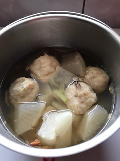 蘿蔔魚丸湯 的食譜成品照片