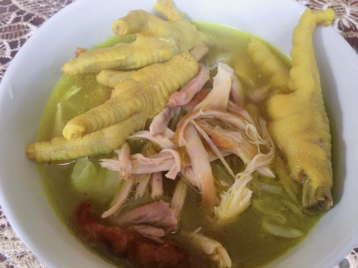 Cara Mudah Membikin Resep Soto Ayam Ceker yang Uenak Anti Ribet, Sempurna