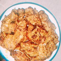 A picture of Chicken steaks.