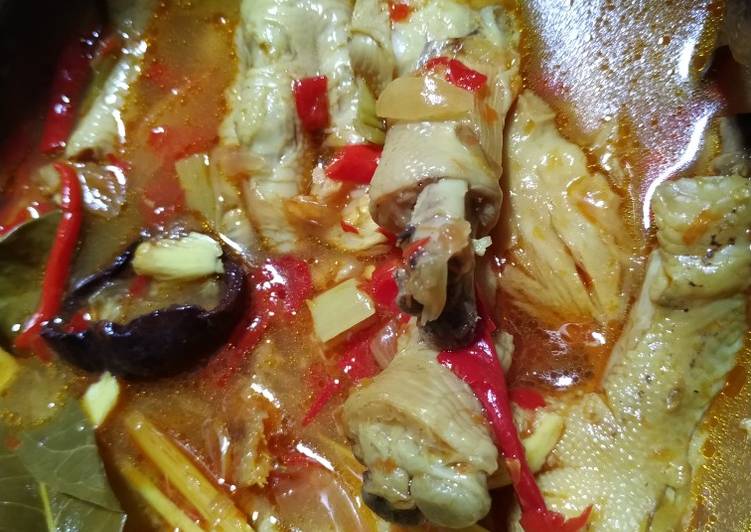 Cara mudah mengolah Pindang ceker ayam yang mudah