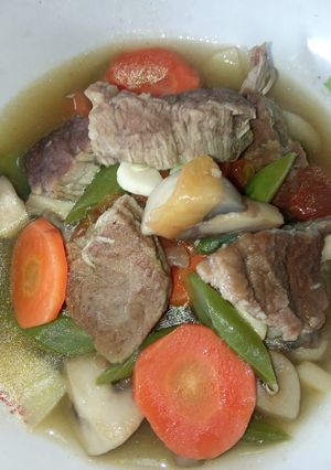 Foto resep Sup daging sapi