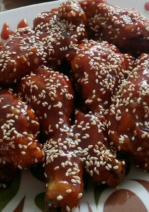 Foto resep Korean Spicy Fried Chicken