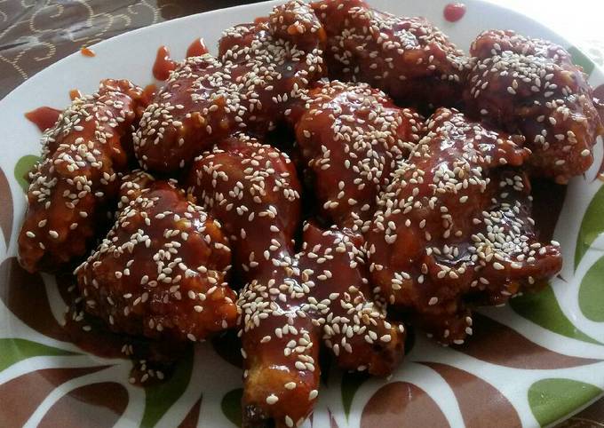 Korean Spicy Fried Chicken