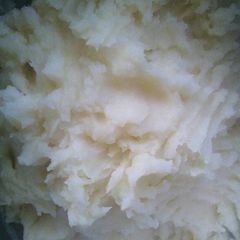 A picture of Mashed potatoes.