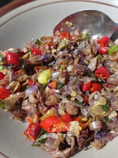 Foto resep Cumi asin sambal matah / cumi sambal matah