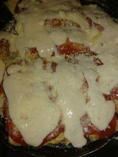 Una foto de Canelones de pollo, espinaca y ricota!