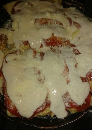 Una foto de Canelones de pollo, espinaca y ricota!