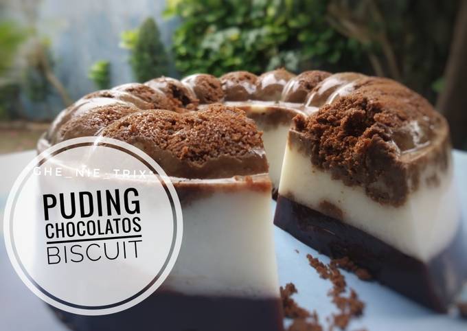 Puding Chocolatos Biscuit