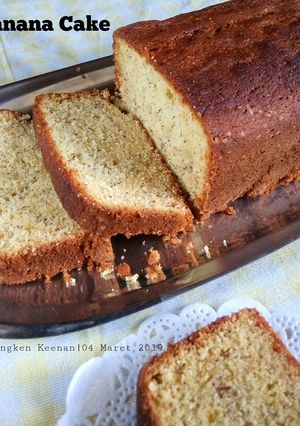 Foto resep Banana Cake (1 egg)