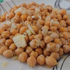 A picture of Warm Chickpea Salad.