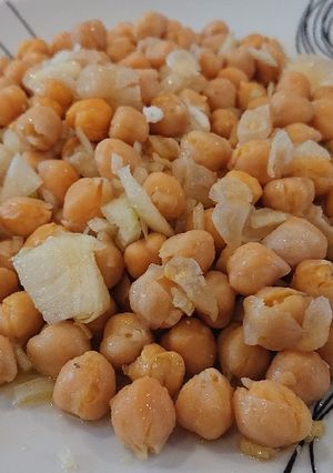 A picture of Warm Chickpea Salad.