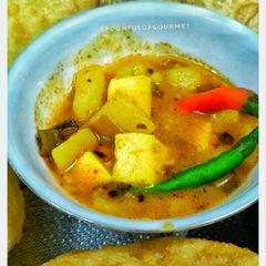 Alu Paneer A picture of Alu Paneer.