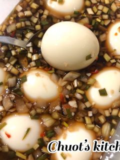 Hình của món Trứng Ngâm Tương.