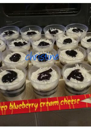 Foto resep Oreo Blueberry Cream Cheese