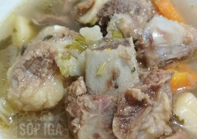 Resep Sop iga Yang Lezat Sekali