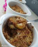 Crumble de manzana 🍎 y coco 🥥