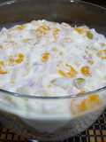 Ensalada de frutas con Coco y marshmallows