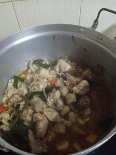 รูปของ ไก่รวนสมุนไพร