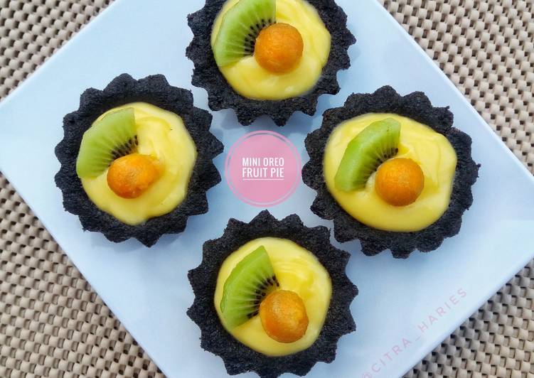 Mini Oreo Fruit Pie🍥