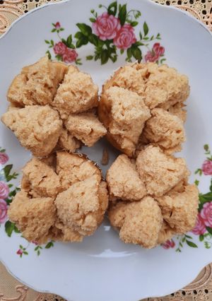 Foto resep Bolu Kukus Gula Merah. Lembut. Tanpa Mixer. Antigagal. Enak
