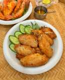 Cánh Gà Chiên Giòn Vị Phô Mai