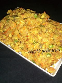 A picture of Scramble potatoes.