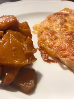 Foto di Scaloppine di pollo con prosciutto crudo e mozzarella